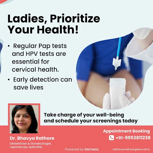 Dr. Bhavya Rathore clinic — patient care moment 54